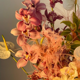 AMALFI COAST- FEATHER FLOWERS