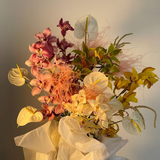 AMALFI COAST- FEATHER FLOWERS